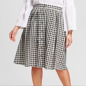 Plaid skirt